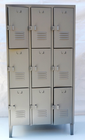 Lockers RP-39 3 Cuerpos 9 puertas